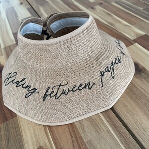 Stylish Tan Visor Hat